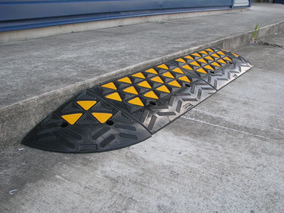 Rubber Kerb Ramp 200mm Heavy Duty Northpac Australia